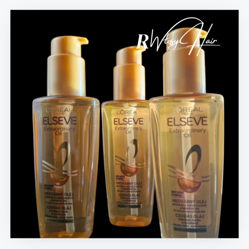 L'Oréal Elseve Olejek "Magiczna Moc Olejków" 100ml – Nawilżenie, Blask i Regeneracja Włosów