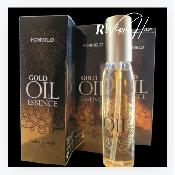 Montibello Gold Oil Essence Olejek do Włosów 130ml – Regeneracja, Blask i Odżywienie