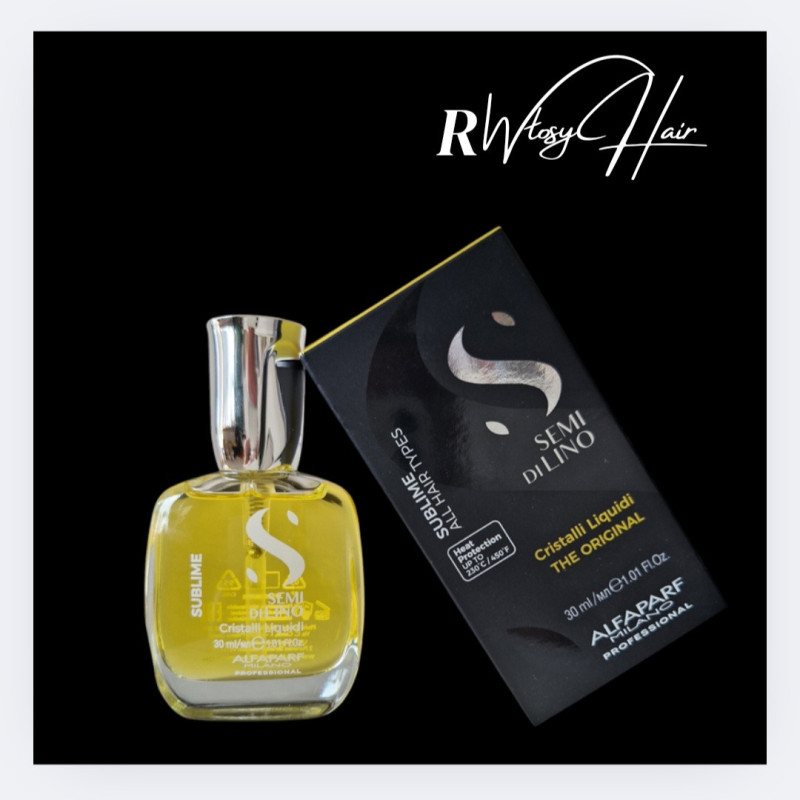 Alfaparf Milano Semi di Lino 30ml – Serum do Włosów dla Blasku i Ochrony