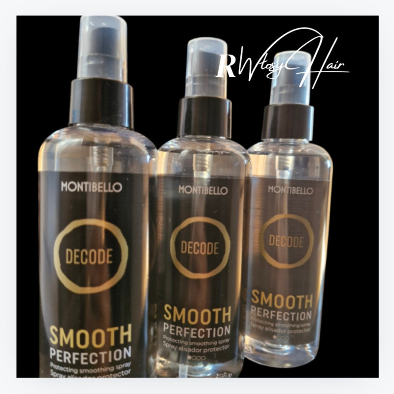 Montibello Decode Spray Prostujący z Ochroną Termiczną 200ml – Gładkie Włosy i Ochrona przed Ciepłem