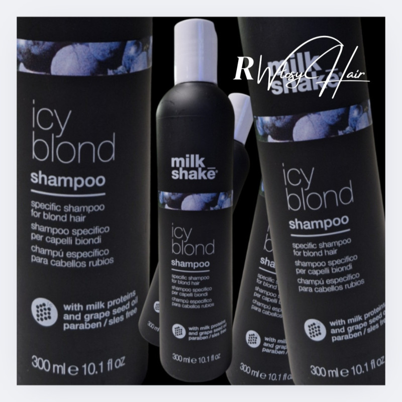 Szampon Milk Shake ICY BLOND 300ml – Chłodzenie blondu i neutralizacja żółtych odcieni