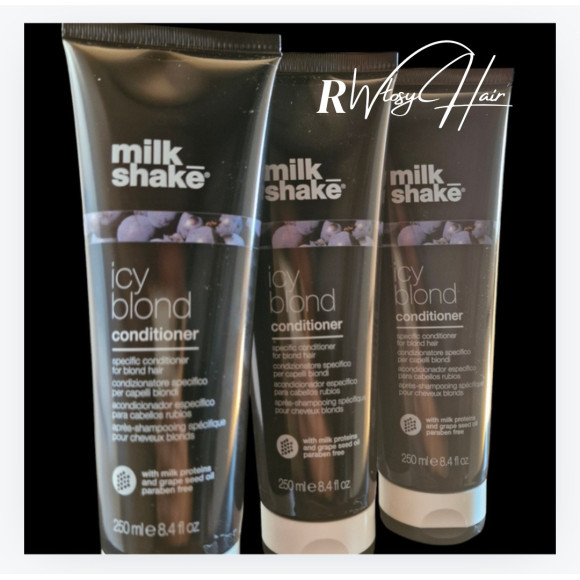 Odżywka do Włosów Milk Shake ICY BLOND 250ml – Pielęgnacja i Chłodzenie Blond Włosów