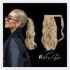 Kitka kręcona 35 cm – blond popielaty | Naturalny efekt & objętość